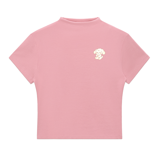 Essential Slim Fit Mock Neck T-Shirt