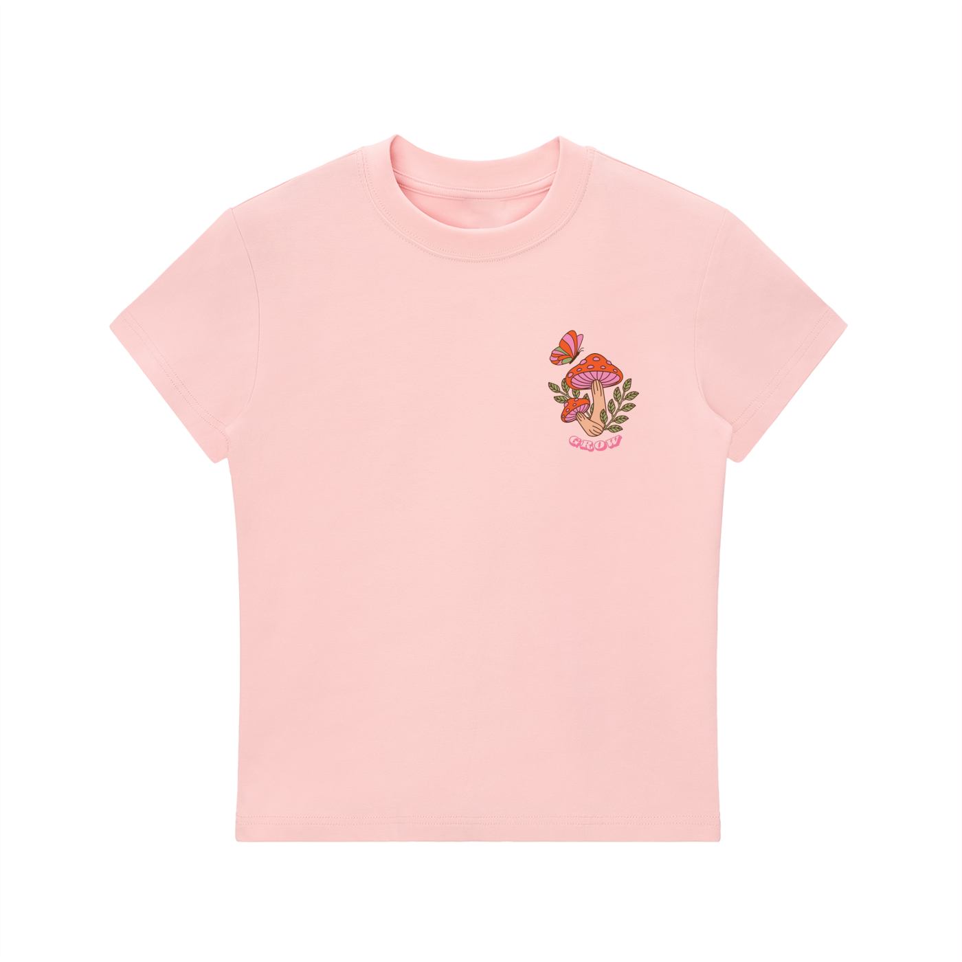 Essential Bodycon Crewneck T-Shirt