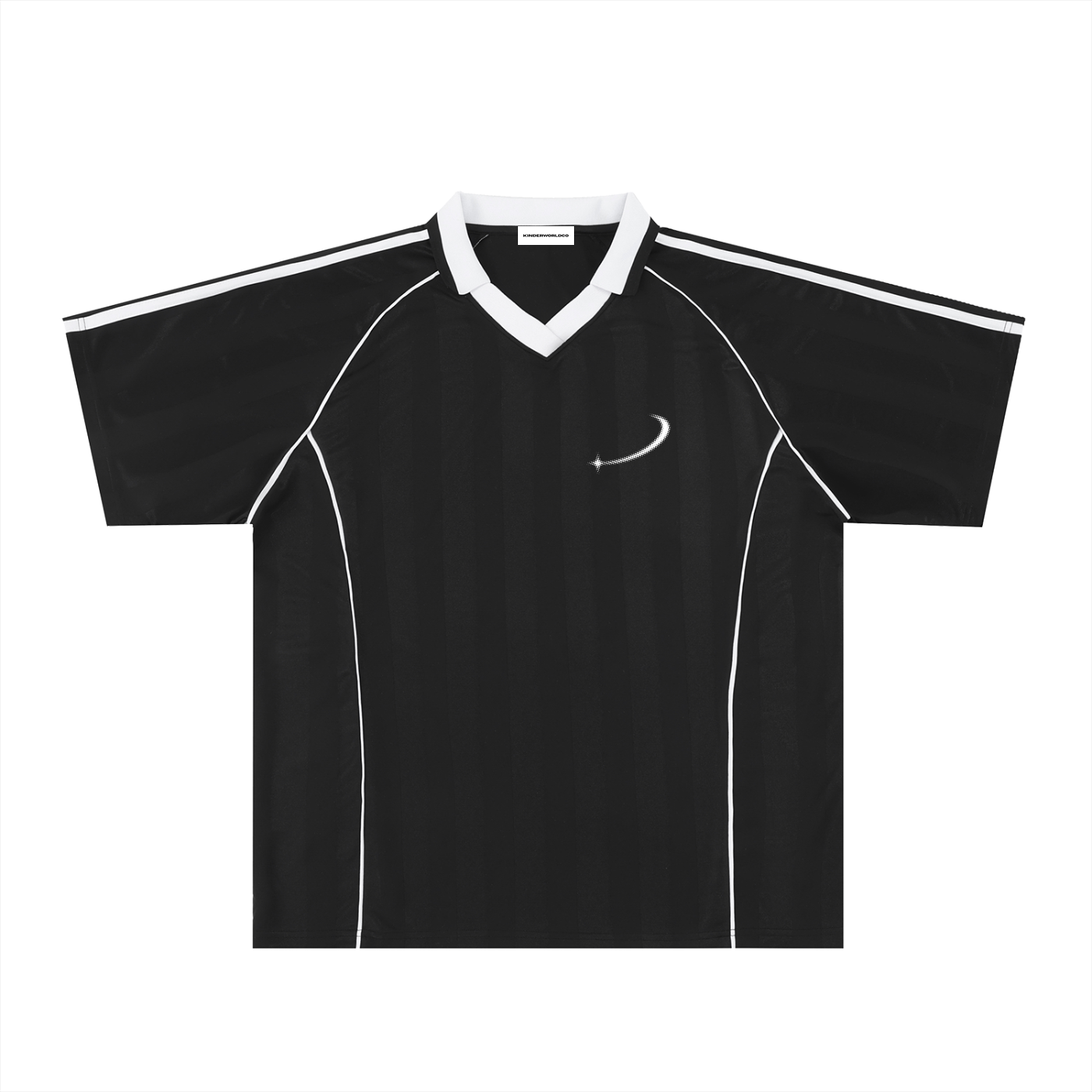 Shadow Stripe Collared Soccer Jersey