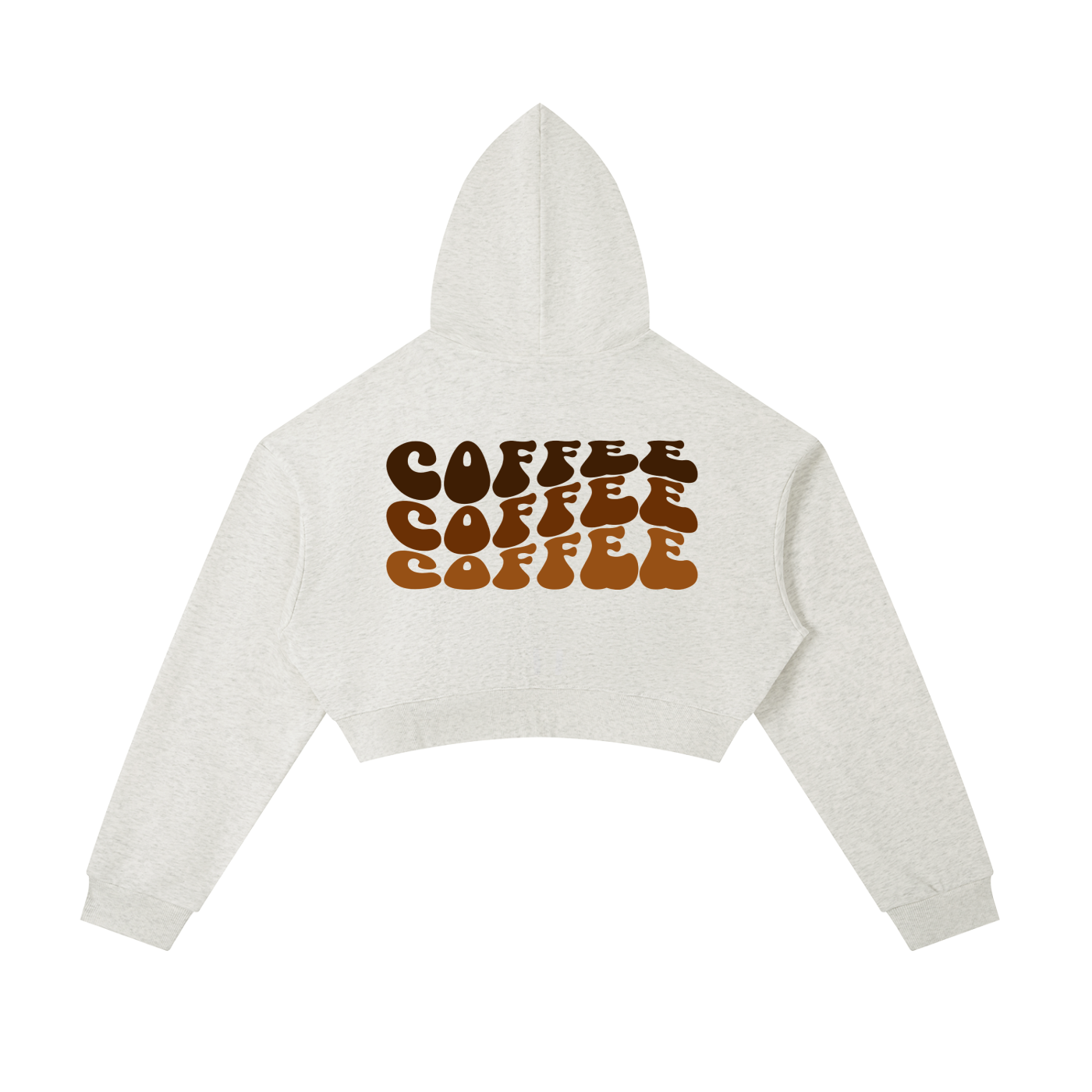 Essential Cropped Zip-Up Hoodie