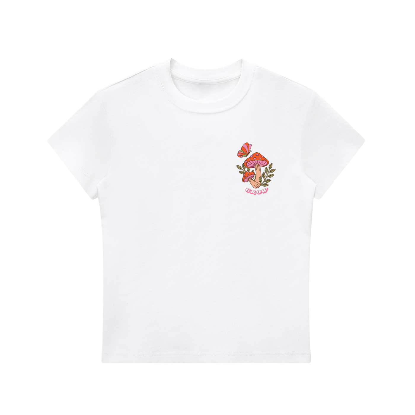 Essential Bodycon Crewneck T-Shirt