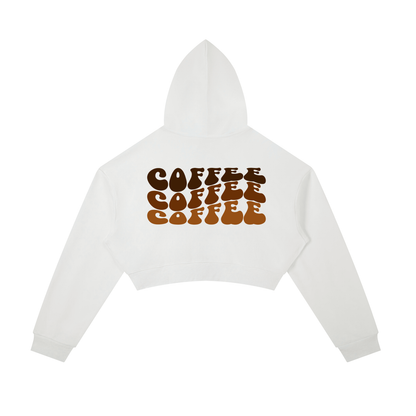 Essential Cropped Zip-Up Hoodie