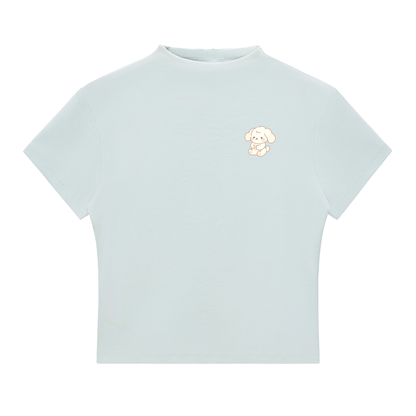 Essential Slim Fit Mock Neck T-Shirt